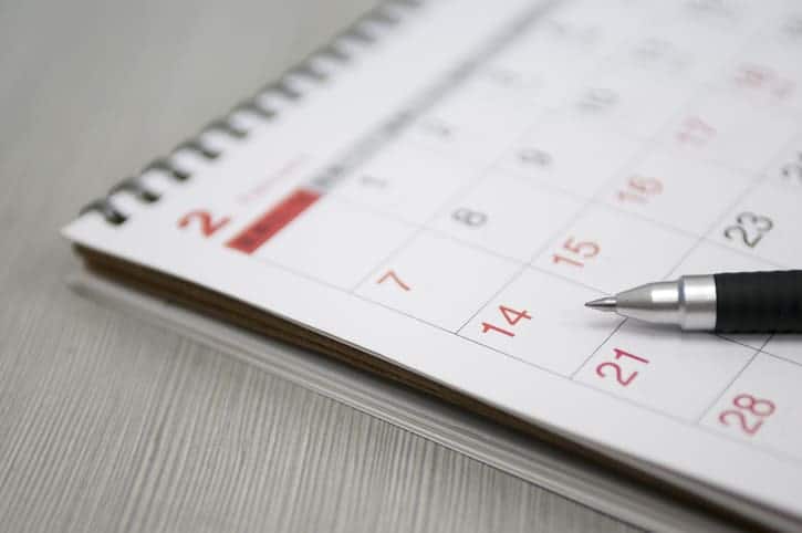 Calendrier des échéances fin des TRV gaz pour les pros